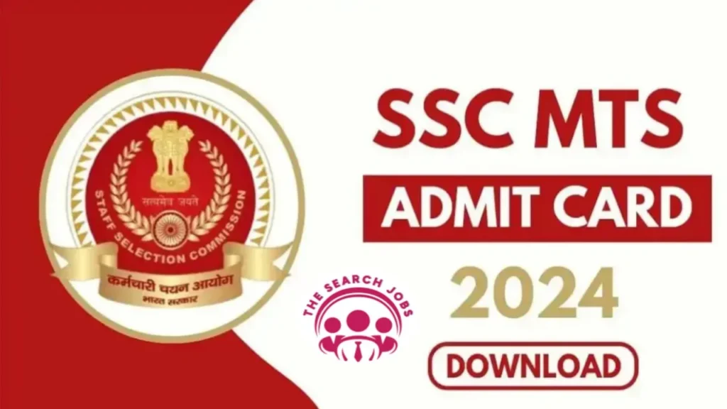 SSC MTS Admit Card 2024 