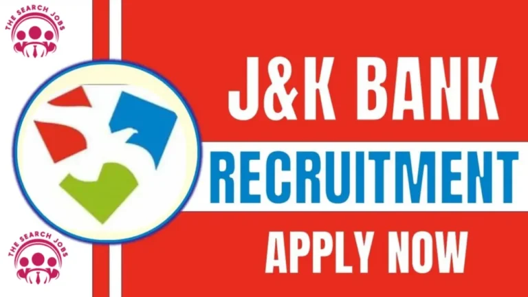 Jammu And Kashmir Bank Recruitment 2024